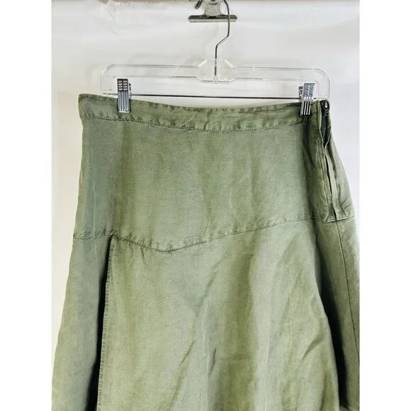 Sundance Linen Cotton Tiered Frilly Skirt Lagenlook Artsy - Picture 5 of 10